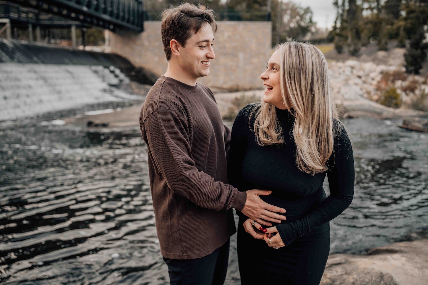 My Favorite Location for Maternity Sessions in the Midlands: Gibson Pond Park