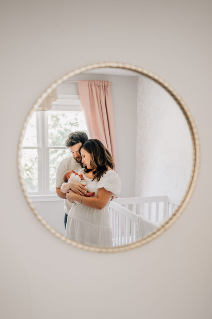 In-home newborn photo