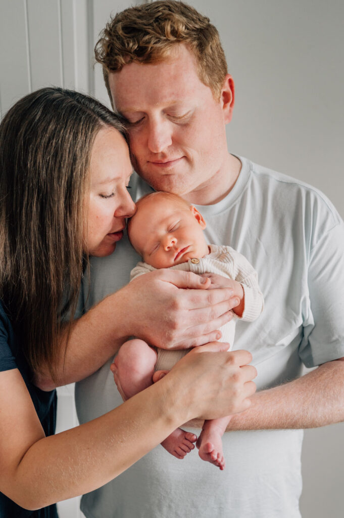 in-home baby photo session