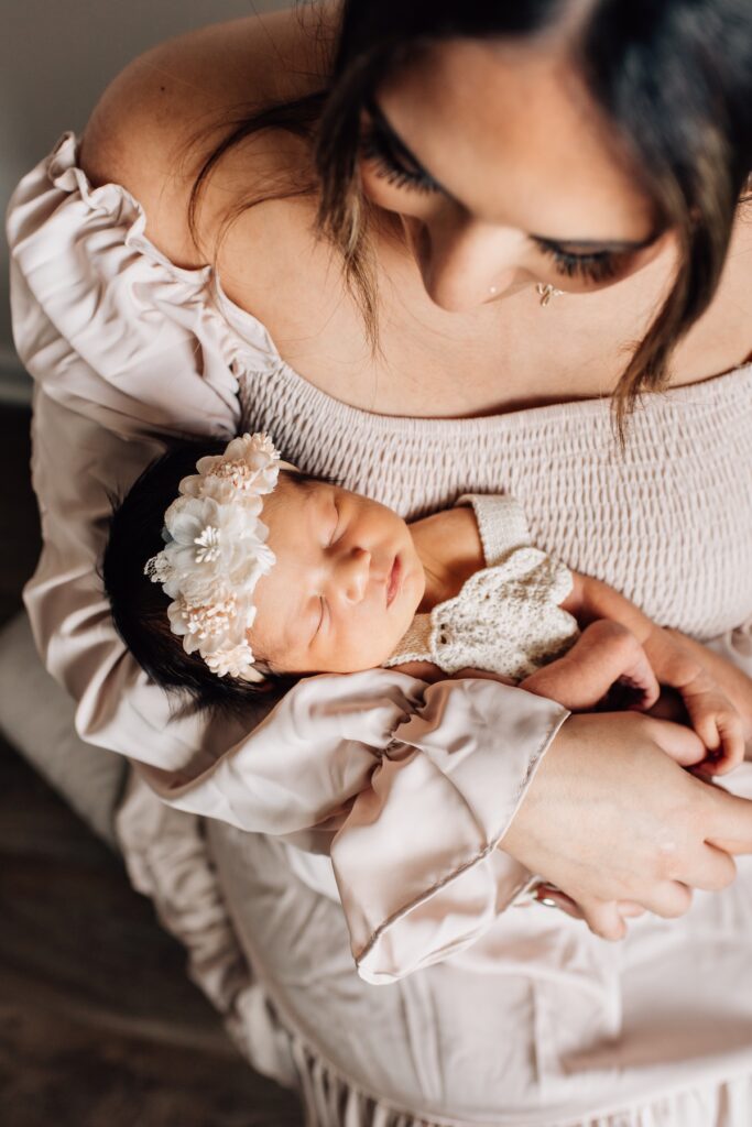 In-home newborn session