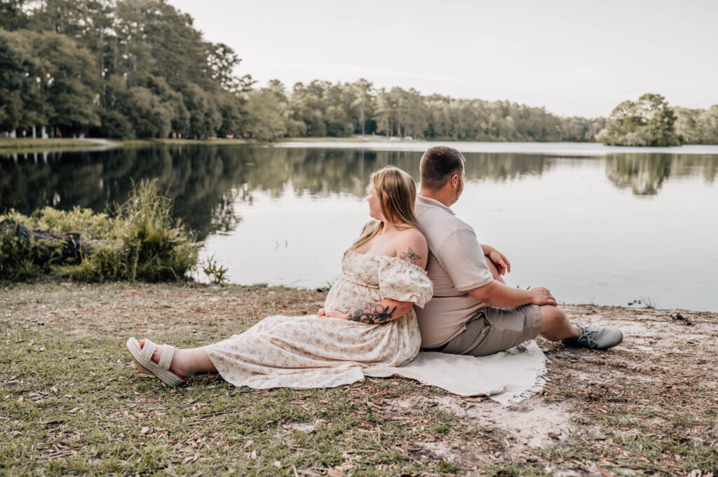 Pregnancy session in Columbia