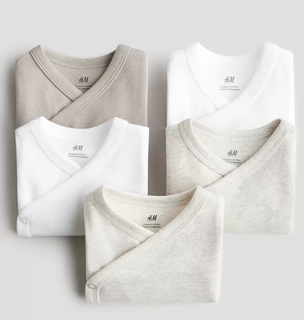 Wrapover Bodysuits - Essentials For Newborns