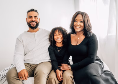 The Simon Family – Studio Family Session