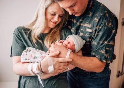 Fresh 48 Hostpital Newborn Session in Lexington SC